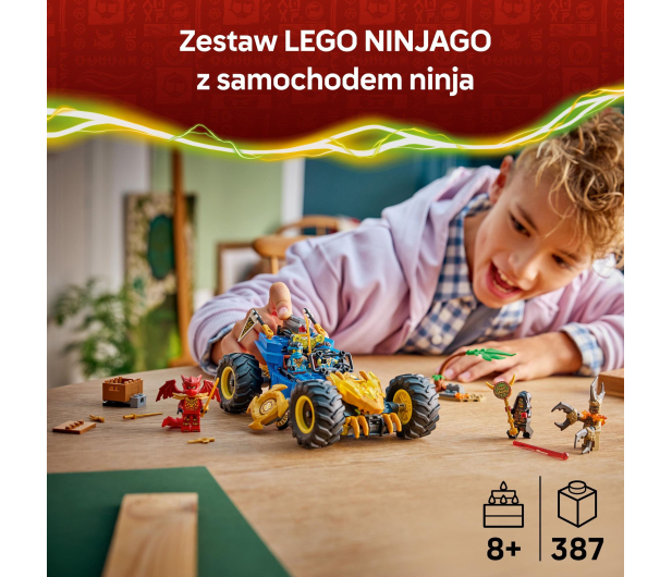 LEGO NINJAGO 71856 Wielofunkcyjny samochód Jaya - 1473538 - zdjęcie 4